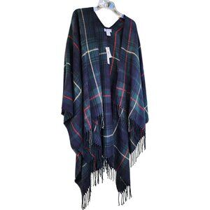 Blanket Shawl, Tartan Plaid by Sole Society NWT
